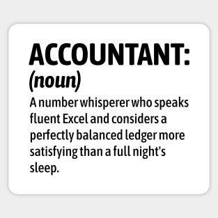 Financial Therapist for Businesses – Witty Accounting Humor Sticker